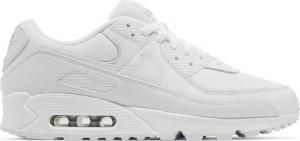 Кроссовки Air Max 90 Premium 'White Metallic Silver', белый
