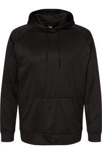 Свитшот-пуловер Burnside Performance Raglan, черный