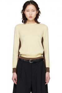 B.B. Wallace Желто-Коричневый свитер Хокни