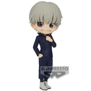 Детская фигурка Bandai Jujutsu Kaisen Toge Inumaki Ver A Qposket, серый