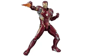 Фигурки DLX Series Marvel, Captain America Civil War, Iron Man MK46 Threezero