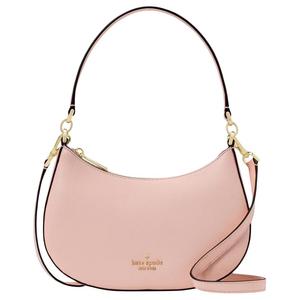Kate Spade Средняя женская наплечная сумка из коровьей кожи Rose Smoke Pink