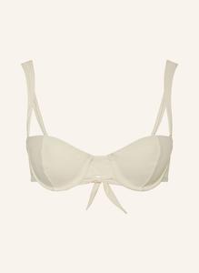 Верх бикини на косточках hedi By Aylin Koenig, экрю