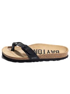 Сандалии с т-образным ремешком Bayton T-Bar Sandals JUNON, черный