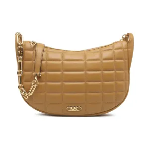 Кожаная сумка через плечо LG Chain MSGR Michael Kors, коричневый