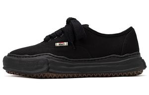 Стильные кроссовки для скейтбординга Baker, унисекс, низкие, черные Mihara Yasuhiro