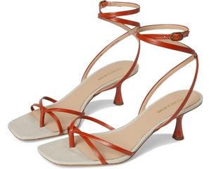 Туфли Veronica Beard Caterina, цвет Persimmon Red Leather