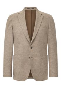 Деловой пиджак прямого кроя Boggi Milano, серо-коричневый