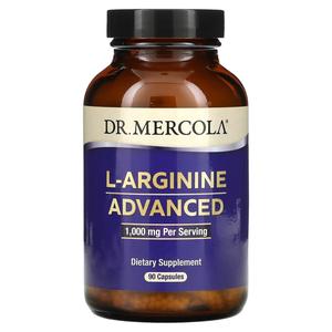 Dr. Mercola L-Arginine Advanced 1000 мг 90 капсул (333 мг в капсуле)