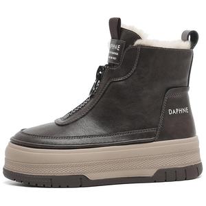 DAPHNE Женские полусапожки на каблуке 5,2 см кофе, цвет Coffee