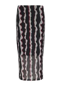 Юбка миди s.Oliver Skirt, черный