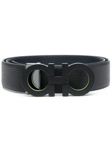 Ferragamo кожаный ремень, черный