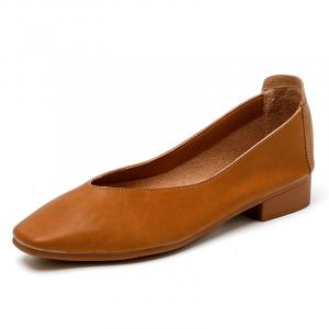 JIUXINGDAO Коричневые женские туфли-лодочки, цвет Brown