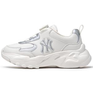 Низкие повседневные кроссовки New York Yankees, устойчивые к истиранию, для детей MLB KIDS, белый