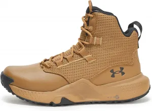Мужские тактические и военные ботинки Under Armour Micro G Stellar Mid, коричневый/черный