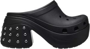 Унисекс сабо Crocs Siren с заклепками, черный