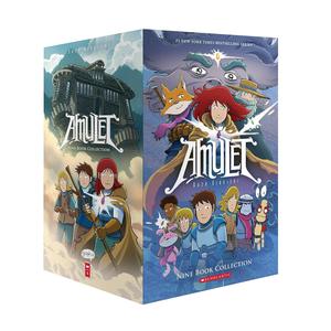 Amulet #1-9 Box Set (Graphix)