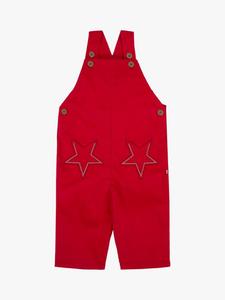 Детские комбинезоны Cory из вельвета Frugi, Berry Red/Star