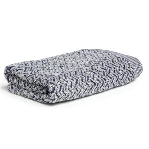 Towels brooklyn herribone Möve, синий