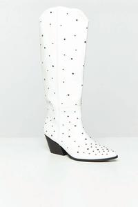 Женские ботинки Zoelle в белом цвете BiLLiNi