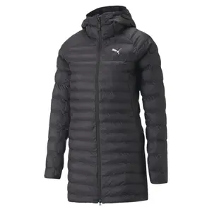Зимняя куртка PUMA "PACKLITE PRIMALOFT LONG HOODED JACKET ", с капюшоном, цвет Puma Black