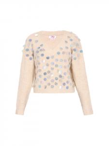 MyMo Женский свитер бежевого цвета