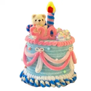 Плюшевый мишка торт, набор для рукоделия кукла CHUNTUSHU