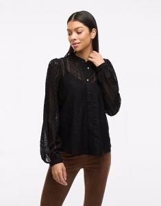 Рубашка Vila черного цвета