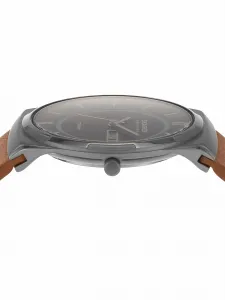 Мужские аналоговые кожаные часы Skagen SKW6906, цвет Brown