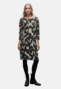 Mit knöpfen jersey dress Street One, Schwarz