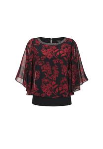 Короткий размер: блузка рубашка Goldner, мультиколор