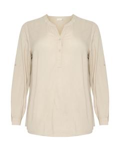 Блуза KAFFE CURVE KCMille, бежевый