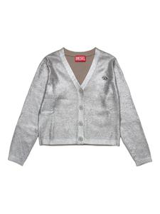 Diesel Kids кардиган Kmisotta, серебряный