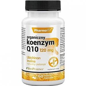 Органический кофермент убихинон Q10 120 мг PharmoVit