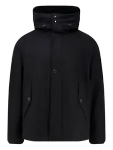 Куртка с капюшоном Stone Island, черный