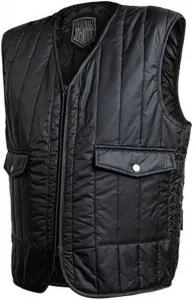 Жилет "Джон Доу" | Мотоциклетный жилет | Жилет на молнии | Защищает от ветра и холода John Doe, Black