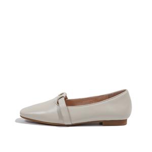 Mulinsen Повседневные однотонные туфли женские бежевые