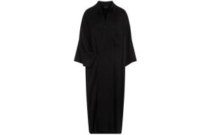 Платье с длинными рукавами женское черное Balenciaga