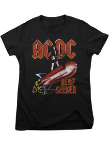 Футболка "AC/DC Heat Seeker Girly Tee" черного цвета AC/DC