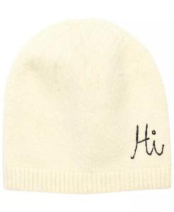 Вышитая шапочка Echo 23, слоновая кость/кремовый