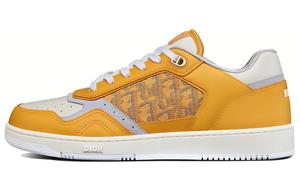 Кроссовки Dior B27 Low Gold-Tone, белый / серый