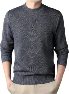 Мужской пуловер Casual Comfortable Solid Color