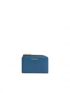 Кошелек 'COCCINELLE METALLIC 26 95' в цвете Cobalt Blue