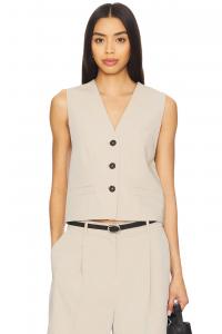 Топ с жилеткой Carsyn Eaves, beige