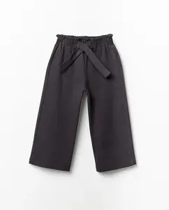 Однотонные структурированные брюки Sfera, темно-серый