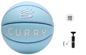 Under Armour Curry 395 Pisces PU баскетбольный мяч blue коллекционный уровень размер 7 тренировочный соревновательный unisex Китай