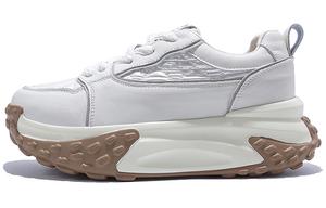 Женские кроссовки Junjali на платформе 6 см, черные