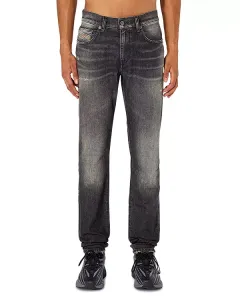 Джинсы d strukt slim fit черного цвета, 2019 год. Diesel, черный