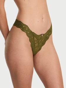 Кружевные бразильские трусики Dream Angels, lace green chameleon