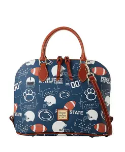 Сумка-мешок Penn State Nittany Lions Game Day Zip Satchel Dooney & Bourke